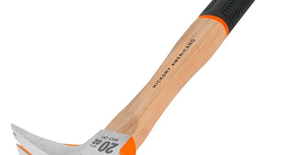 Mor Martillo Pulido Oz U A Recta Mango Hickory Truper Grip