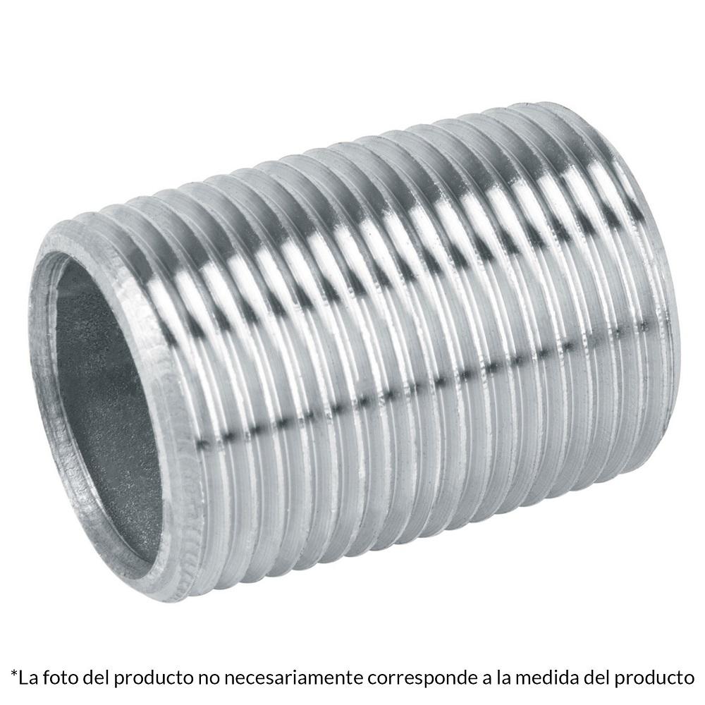 Cg Niple De Acero Galvanizado Cuerda Corrida Foset