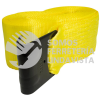 151136 BANDA PARA MALACATE CON GANCHO PLANO, 4" X 9 M SURTEK