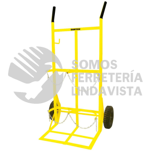 DGN2C DIABLO PARA CILINDROS O TANQUES CAPACIDAD 2 CILINDROS CON LLANTA NEUMATICA SURTEK