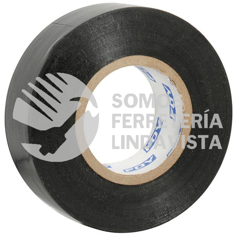 143451 CINTA PARA AISLAR NEGRA 18 M FOY