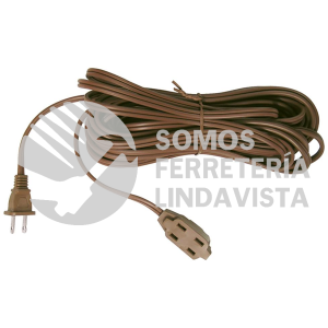 136159 EXTENSION ELECTRICA DOMESTICA COLOR CAFE, 8 M SURTEK