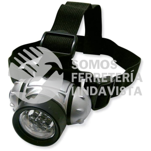 136027 LINTERNA PARA CABEZA 7 LED PARA PILAS 3AAA SURTEK