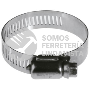 137703 ABRAZADERA SIN FIN DE ACERO INOXIDABLE DE 7/16" A 1-1/16" SURTEK