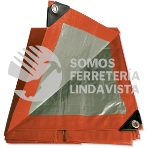 LEM4X6R LONA DE POLIETILENO COLOR ROJO 4 X 6 M FOY