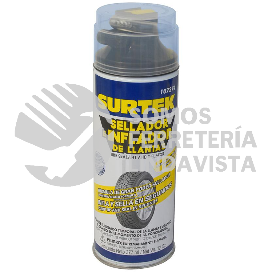 107374 SELLADOR DE LLANTAS (PONCHOLINA) 377 ML SURTEK