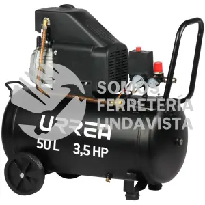 CMP950 COMPRESOR DE AIRE ELÉCTRICO LUBRICADO 50L, 3.5HP, 120V URREA