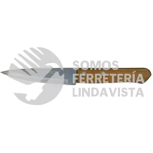 CU60M CUCHILLO DE ACERO INOXIDABLE PARA CHEF CON MANGO DE MADERA DE 6" FOY