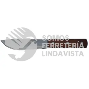 CU81M CUCHILLO CEBOLLERO DE ACERO INOXIDABLE CON MANGO DE MADERA DE 8" FOY