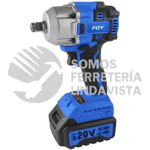 LI320 PISTOLA DE IMPACTO 1/2" A BATERÍA LITIO-ION 20 V, 350 NM, CON BATERÍA FOY