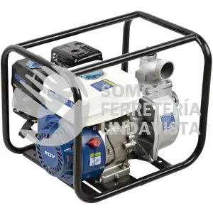 MG322A MOTOBOMBA A GASOLINA CON DIÁMETRO DE SUCCIÓN Y DESCARGA DE 2 X 2", 6 HP FOY