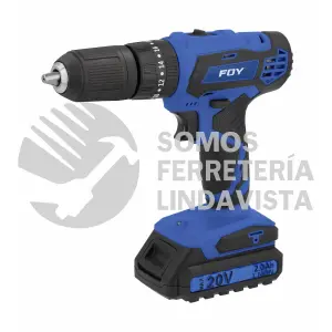 RI320 ROTOMARTILLO DE IMPACTO 1/2" A BATERÍA LITIO-ION 20 V, 35 NM FOY