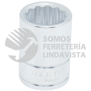 5521M DADO CUADRO DE 3/4", 12 PUNTAS, METRICO, 21 MM URREA