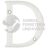 L701DCS LETRA D SLIM 4" NIQUEL SATINADO LOCK