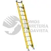 EEFV20 ESCALERA DE EXTENSIÓN TIPO II DE FIBRA DE VIDRIO CON 20 PELDAÑOS SURTEK