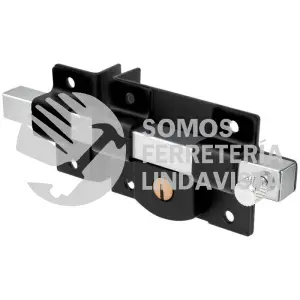 L570INM CERRADURA DE BARRA LIBRE FUNCIÓN IZQUIERDA, NEGRO MATE, LLAVE ESTÁNDAR, EN CAJA LOCK