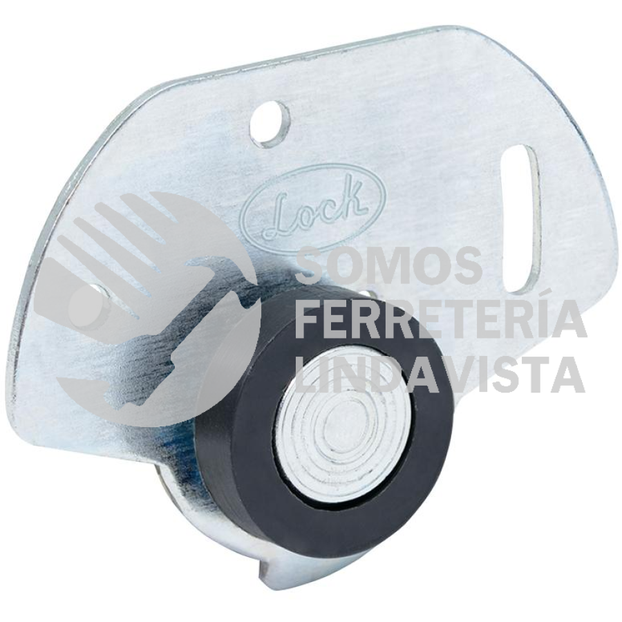 CCLOP JUEGO DE CARRETILLA AL PISO PARA CLOSET, GALVANIZADA LOCK