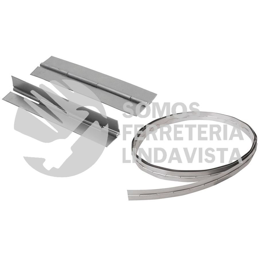 LBP2 BISAGRA PIANO 1-1/4" X 1 M, NATURAL, EN CAJA LOCK