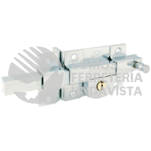 L560DCB CERRADURA DE BARRA FIJA FUNCION DERECHA, CROMO BRILLANTE, LLAVE ESTANDAR, EN CAJA LOCK