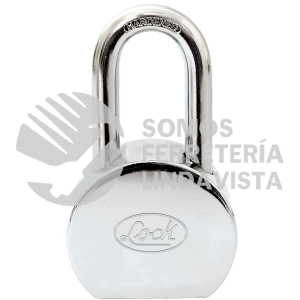 L22L65EACB CANDADO REDONDO LARGO 65 MM, LLAVE ESTANDAR LOCK