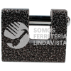 P19C70 CANDADO DE HIERRO PARA CORTINA 70 MM, NEGRO, LLAVE ESTANDAR PROLOK
