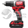 2801-22CT JUEGO TALADRO ATORNILLADOR SIN CEPILLO DE 1/2" M18 CON 2 BATERIAS COMPACTAS Y CARGADOR(2701-22CT) MILWAUKEE