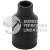 6908H DADO DE IMPACTO CUADRO DE 1/4", 6 PUNTAS, EN PULGADAS, 1/4" URREA