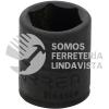 6912H DADO DE IMPACTO CUADRO DE 1/4", 6 PUNTAS, EN PULGADAS, 3/8" URREA