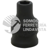 7208H DADO DE IMPACTO CUADRO DE 3/8", 6 PUNTAS, EN PULGADAS, 1/4" URREA