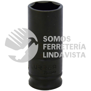 7718H DADO DE IMPACTO LARGO CUADRO DE 3/8", 6 PUNTAS, EN PULGADAS, 9/16" URREA