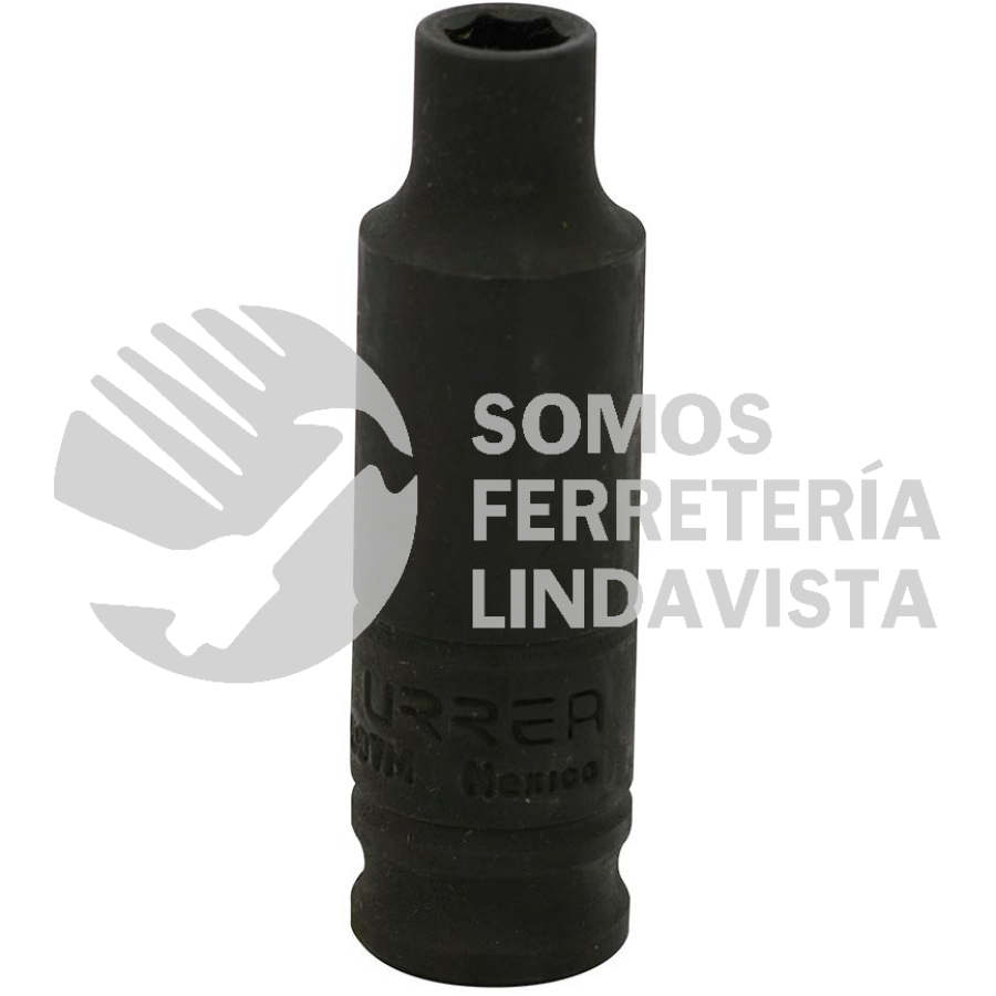 7007M DADO DE IMPACTO LARGO CUADRO DE 3/8", 6 PUNTAS, METRICO, 7 MM URREA