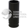 7019M DADO DE IMPACTO LARGO CUADRO DE 3/8", 6 PUNTAS, METRICO, 19 MM URREA