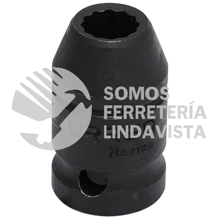 7414 DADO DE IMPACTO CUADRO DE 1/2", 12 PUNTAS, EN PULGADAS, 7/16" URREA