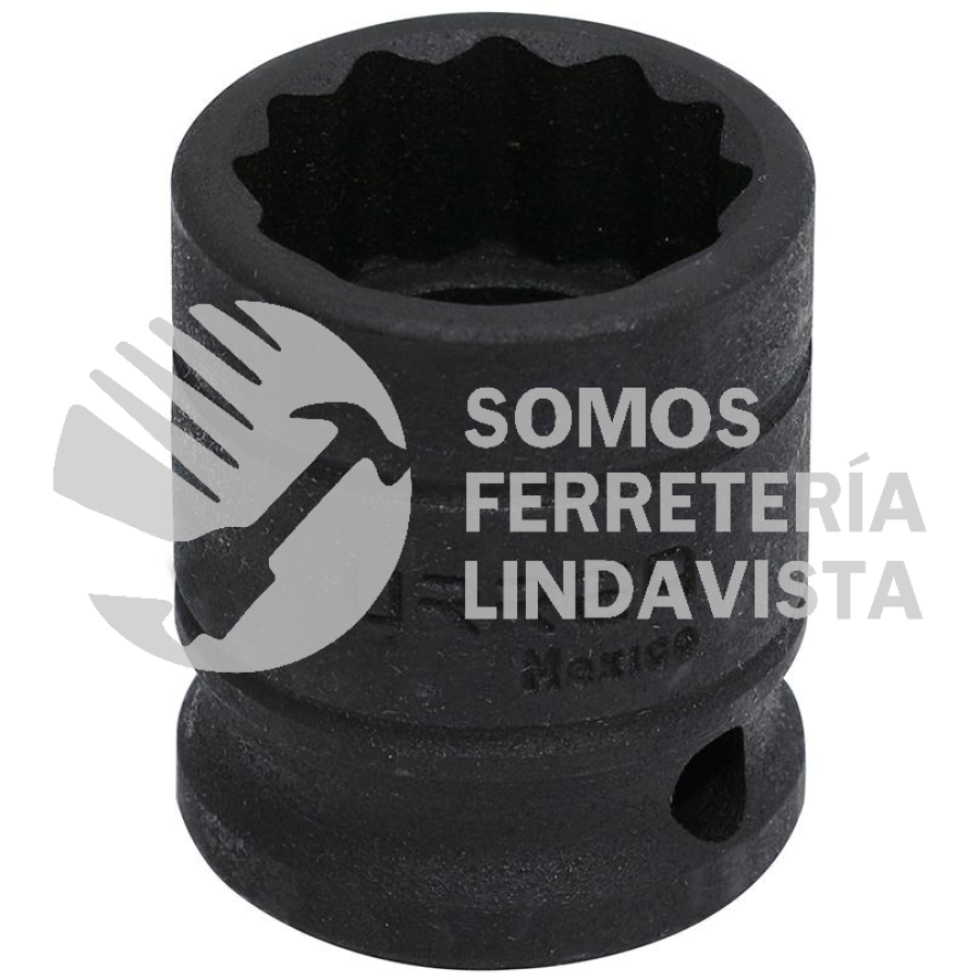 7446 DADO DE IMPACTO CUADRO DE 1/2", 12 PUNTAS, EN PULGADAS, 1-7/16" URREA