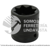 7424S DADO DE IMPACTO CUADRO DE 1/2", 8 PUNTAS, EN PULGADAS, 3/4" URREA