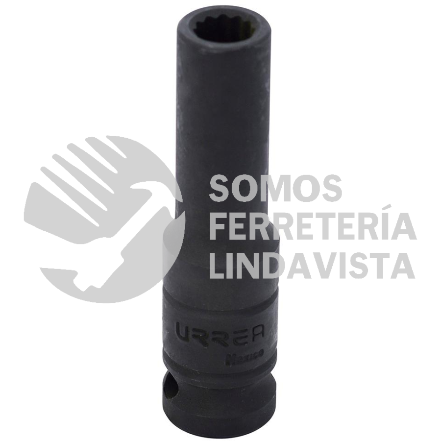 7318 DADO DE IMPACTO LARGO CUADRO DE 1/2", 12 PUNTAS, EN PULGADAS, 9/16" URREA