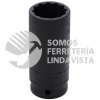 7346 DADO DE IMPACTO LARGO CUADRO DE 1/2", 12 PUNTAS, EN PULGADAS, 1-7/16" URREA