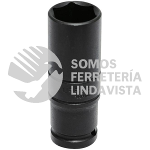 7330HD DADO DE IMPACTO LARGO PARED DELGADA CUADRO DE 1/2", 6 PUNTAS, EN PULGADAS, 15/16" URREA