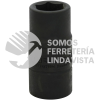 741719M DADO DE IMPACTO CORTO DOBLE BOCA METRICO CUADRO DE 1/2", 17 X 19 MM URREA