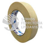 66623377614 CINTA MASKING TAPE N15 AUTOMOTRIZ PARA ENMASCARAR DE 1" (24MMX50M) BLANCO NORTON