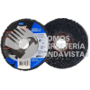 66261009649 DISCO DE FIBRA TIPO 27 RAPID STRIP 4-1/2" X 7/8" IN 115X22MM EXTRA GRUESO NEGRO SIC R4101 NORTON