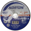 66252842970 DISCO DE CORTE T01/41 AZUL 7X1/8X7/8" IN 178X3 0X22 2MM METAL 180BNA32 NORTON