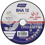 66252843679 DISCO CORTE DELGADO T01/41 AZUL RIGHTCUT 4-1/2X3/64X7/8" IN 115X1 0X22 2MM INOX/SS 115 BNA12 NORTON