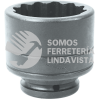 7530T DADO DE IMPACTO CUADRO DE 3/4", 12 PUNTAS, EN PULGADAS, 1-7/8" URREA