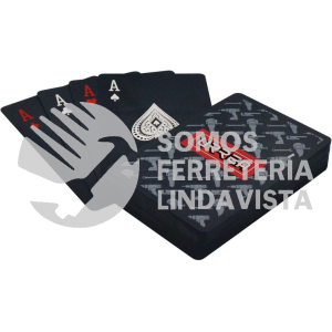 BARPU BARAJA DE POKER A PRUEBA DE AGUA, 54 CARTAS URREA