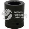 10028T DADO DE IMPACTO CUADRO DE 1", 12 PUNTAS, EN PULGADAS, 1-3/4" URREA