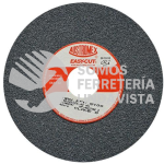 8 RUEDA ABRASIVA VITRIFICADA PARA ESMERILADO DE ACERO EASY-CUT TIPO 1 GRANO 60 (6"X3/4"X1") AUSTROMEX