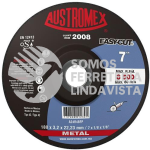 2008 DISCO CON CENTRO DEPRIMIDO PARA CORTE DE METAL EASY-CUT TIPO 42 GRANO 24 (7"X1/8"X7/8") AUSTROMEX