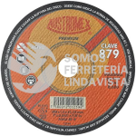 879 DISCO PARA CORTE DE METAL PREMIUM TIPO 41 GRANO 46 (7"X1/16"X7/8") AUSTROMEX