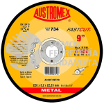 734 DISCO PARA CORTE DE METAL FAST CUT TIPO 41 GRANO 30 (9"X1/8"X7/8") AUSTROMEX